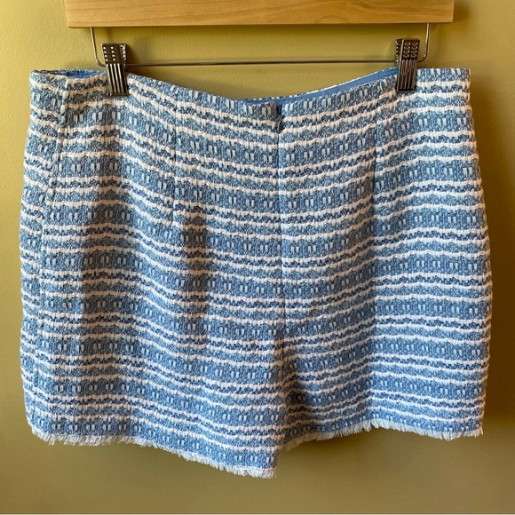 House of Harlow 1960 Tweed Top and Skort Set in Light Blue/Cream/Pink Size 12 - Picture 7 of 16